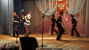 танец кадетов.