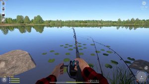 Русская рыбалка 4 - Фарм - оз.Янтарное без пва - карп