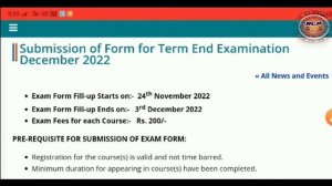 Form Fill-up Start &End Date// OSOU // MOST IMPORTANT NOTICE....