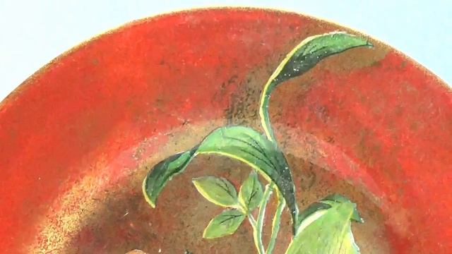 Тарелка "Лилии" арт 00044 смотреть онлайн