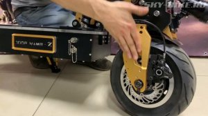 Тюнинг электросамоката BLADE Z с моторами WEPED