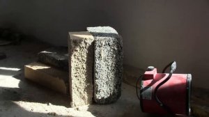 Дом из арболита. Пропорции гипса и опилок 1:6 или 1:10. Эксперимент. Часть 2.