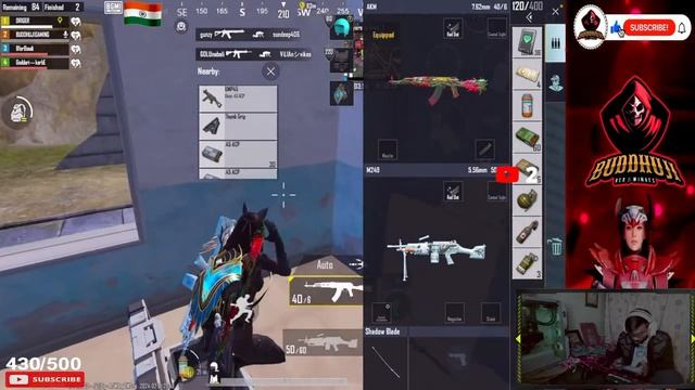 AJJ CHICKEN PE CHICKEN HOGA | BUDDHUJI IS LIVE | BGMI LIVE ? #bgmi #facecam #buddhujigaming смотреть онлайн