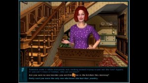 Nancy Drew Secret of the Old Clock Walkthrough No Commentary Part 1