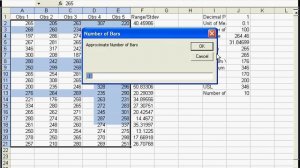 Histogram Maker in Excel