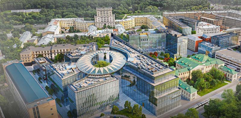 Собянин рассказал Путину о масштабном строительстве нового кампуса Бауманки / События на ТВЦ