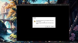 VAN9005 Error: Valorant - this build of vanguard is out of compliance with current system settings.