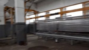 Установка вакуумной камеры для сушки древесины