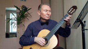 Марина Журавлёва. Белая черёмуха (на гитаре). Обработка Олега Копенкова