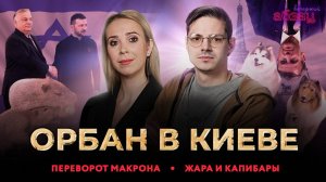 Орбан в Киеве. Переворот Макрона. Жара и капибары