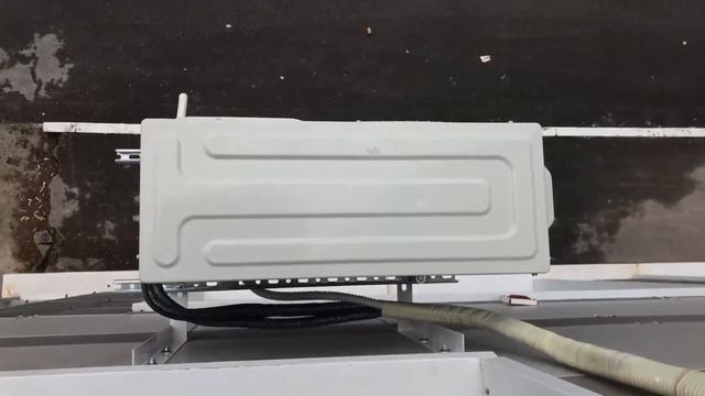 Установка кондиционера на вентилируемых фасадах по технологии сквозь облицовку стены #кондиционеры