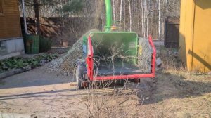 дробилка веток greenmech arborist 150