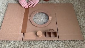 DIY | How to make a washing machine using cardboard