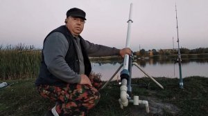 Пушечный заброс кормака.