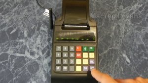 Как открыть смену на кассе Атол 90Ф / Онлайн касса/X отчёт.