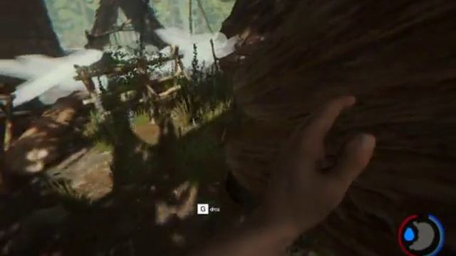 Таскаем дрова в игре The forest #3 смотреть онлайн