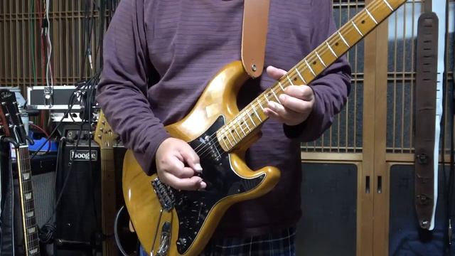 Fender Stratocaster 1979 & Kz TrebleBooster+ibanez TS 808+Orenge DarkTerror 003 смотреть онлайн