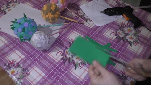 DIY: ТОПИАРИЙ своими руками из салфеток /МАСТЕРКЛАС от МНОГОДЕТНОЙ МАМЫ