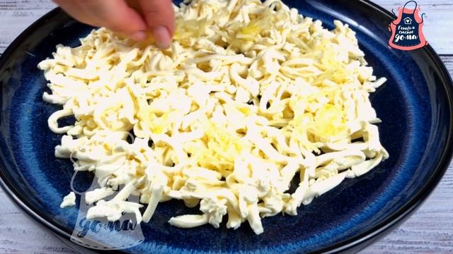 Очень вкусный и нежный КРАБОВЫЙ САЛАТ. На любой праздничный стол!