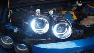 Тест работы фары авео т300.