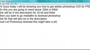 How to get Photoshop CS5 for FREE