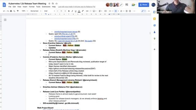 Kubernetes Release Team BI-Weekly Meeting for 20221118 смотреть онлайн