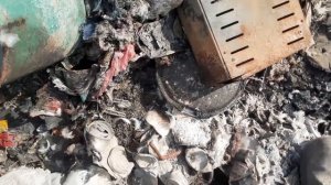 Поиск метала без металоискателя на свалке