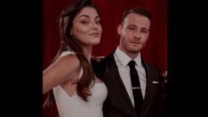Kerem Bursin, '' Hande, who saw the surprise, could not keep tears.