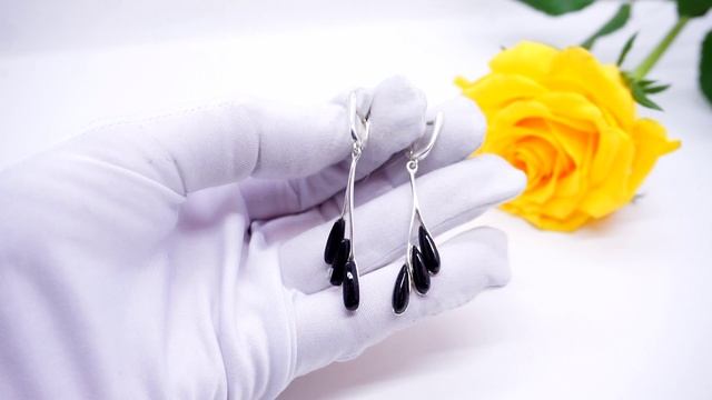 Серьги Элистия серебряные янтарь вишневый серебро 925 пробы 135 Хорошие Вещи