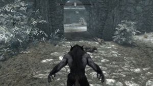 SkyrimSE Beyond 54 自作MODでウェアウルフ強くしたぜ！ハッハッハ