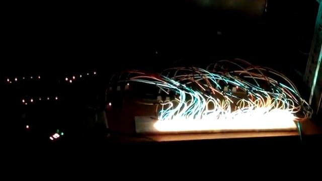 DMX512 control RGBLed & Relay