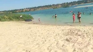 Авдеевский карьер, вода прозрачная, супер.