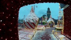 НОВОГОДНЯЯ ИНСТАЛЛЯЦИЯ. ТЦ Европейский м Киевская / CHRISTMAS INSTALLATION. Moscow