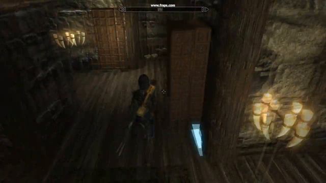 Let's play Portal in Skyrim! смотреть онлайн