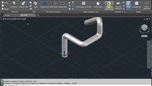 Трубопровод в AutoCAD