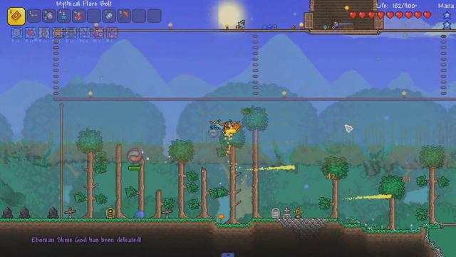 How to Beat the Slime God in Revengeance Mode! Terraria - Calamity Mod Boss Guide! смотреть онлайн