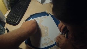 Simple Screen Printing Silhouette Cameo [ HD Video ]