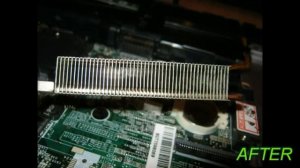 dell inspiron 1501 cooling system before and after cleaning