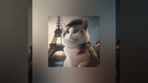 Котики, нарисованные нейросетью
