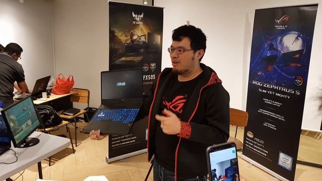 Drop Test ASUS TUF Gaming FX505 with Panda Pan, ROG Global Technical Marketing смотреть онлайн