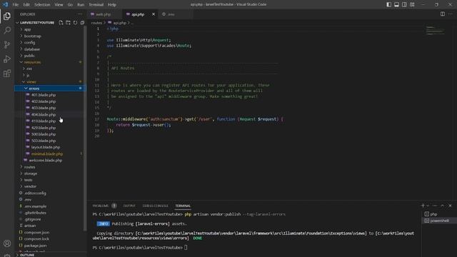 Custom error pages in laravel 10 | how to make custom 404 in laravel 10 | advance laravel 10