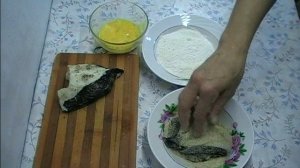КАК ПОЖАРИТЬ СТЕЙК ЗУБАТКИ НА СКОВОРОДЕ. ВКУСНАЯ ЖАРЕНАЯ ЗУБАТКА НА СКОВОРОДЕ.