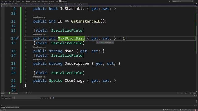 12. Скрипт ItemSO - Урок по инвентарной системе в Unity