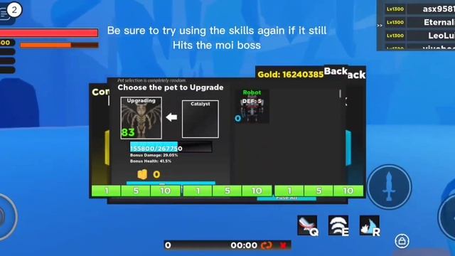 Rpg simulator How to afk farm pet level and gold [Roblox] смотреть онлайн