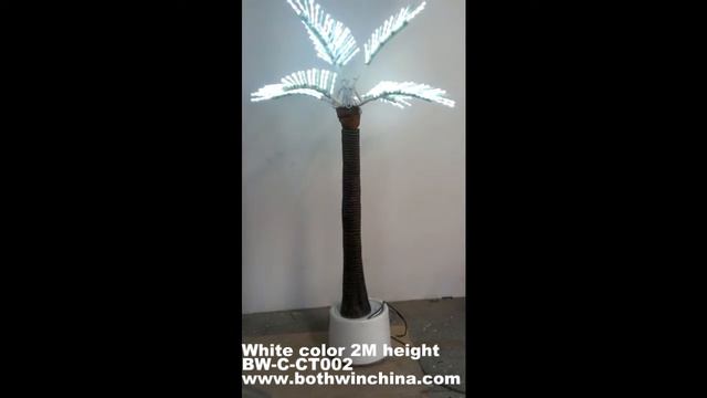 palm tree with pot and nature look trunk BW C CT002 white color смотреть онлайн