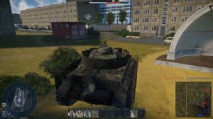 WarThunder. 6 место на карте Северск 13. Германия 2 ранг