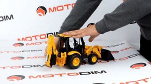 Экскаватор-погрузчик JCB Midi CX Bruder 02427