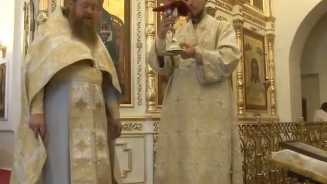 Божественная литургия в день тезоименитства смотреть онлайн