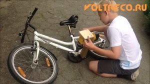 Электровелосипед из ЭЛЕКТРОДРЕЛИ! Вольтрэко Voltreco.ru