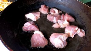 мясо в кисло-сладком соусе, рецепт из китайского ресторана!!!